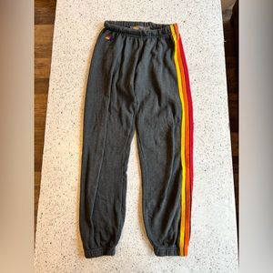 Aviator Nation 5 Stripe Sweatpants - Navy